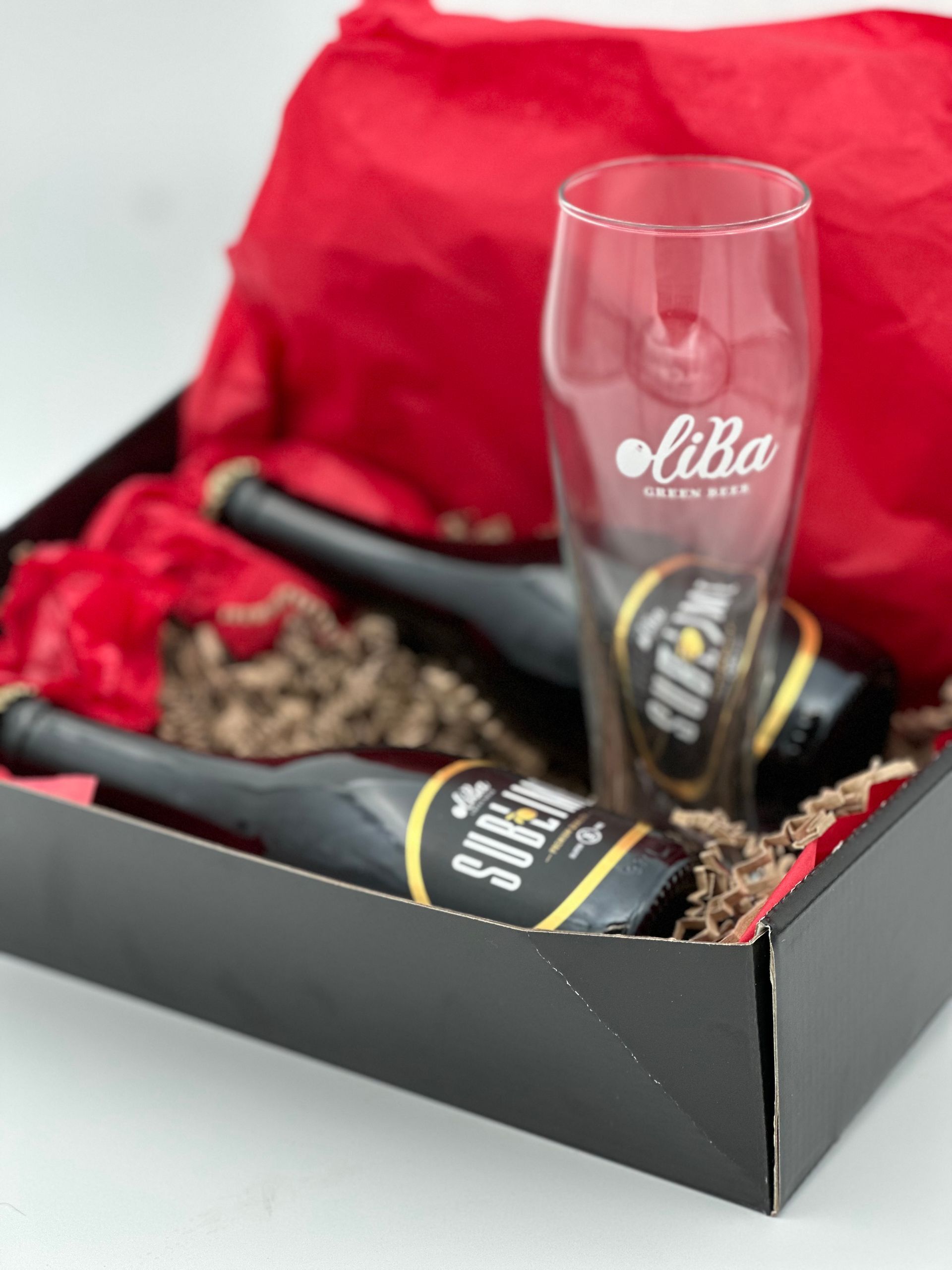 Oliba Sublime 2 x 33cl + glas geschenk verpakking