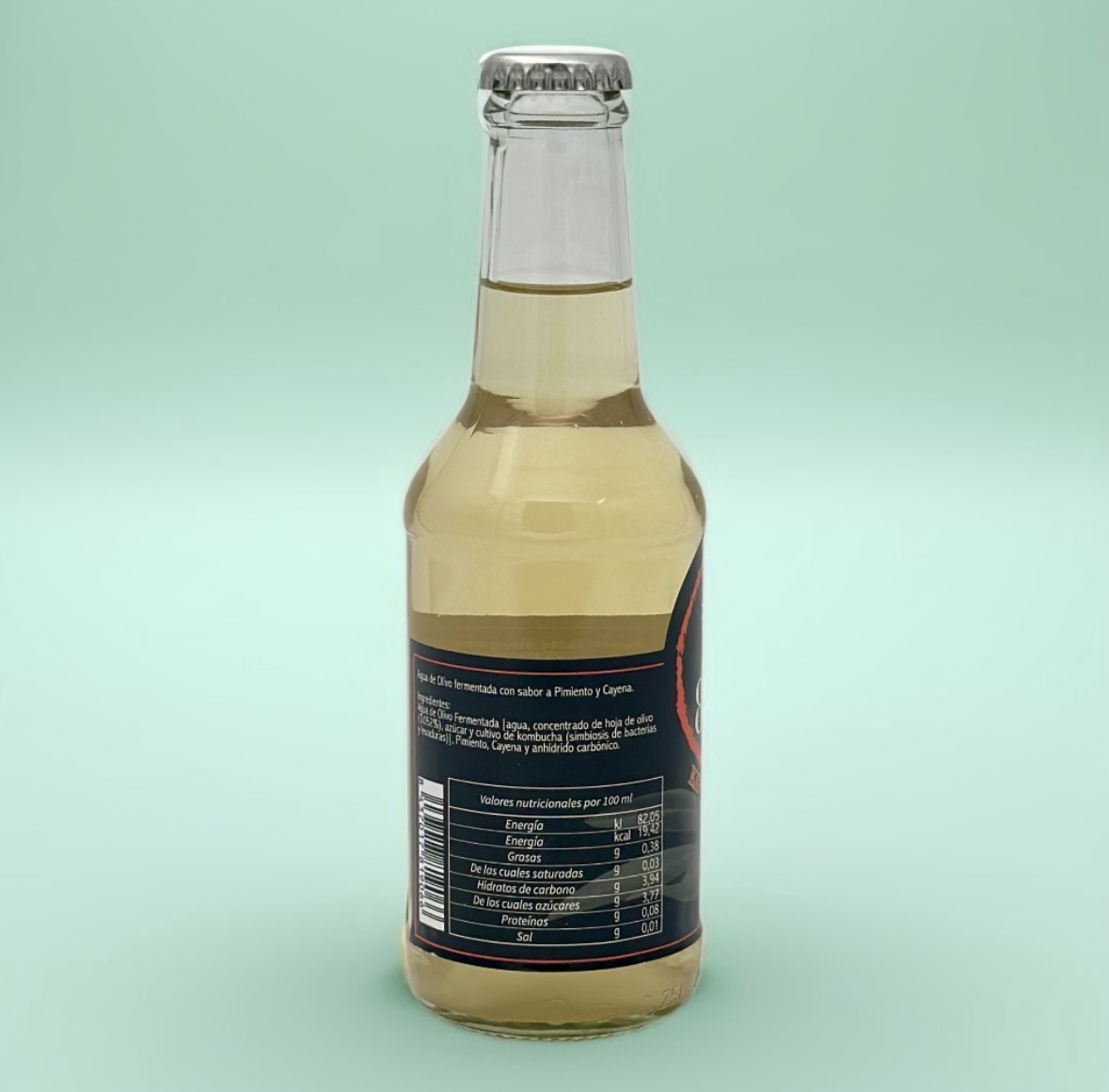 Kombucha Rode peper en Cayenne  250 ml