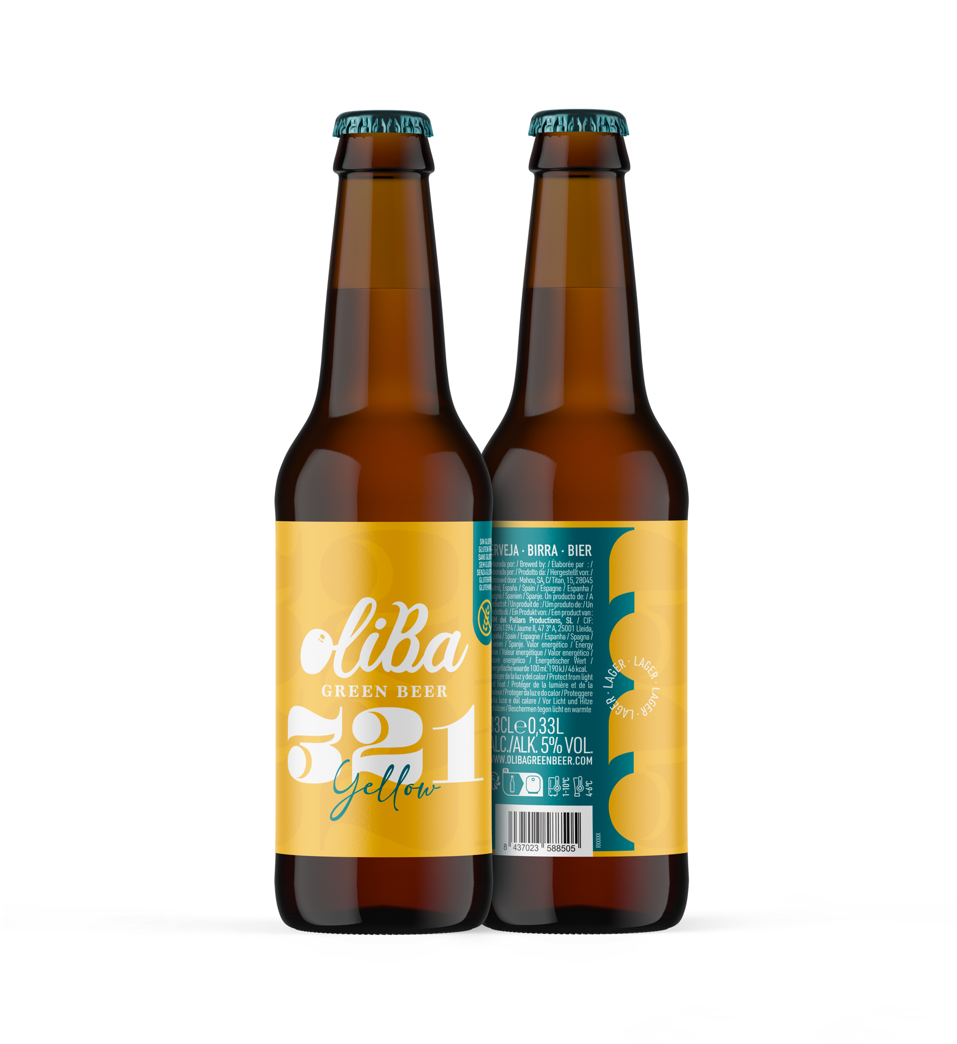 Oliba 321 Yellow 33 cl