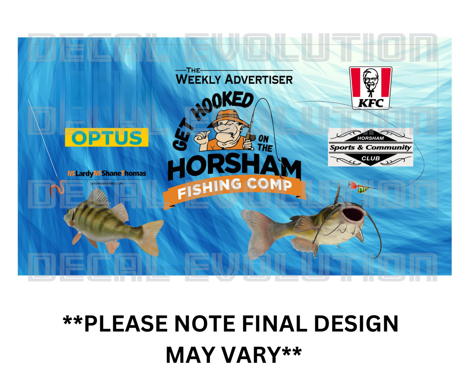 2024 Horsham Fishing Competition Stubbie Holder