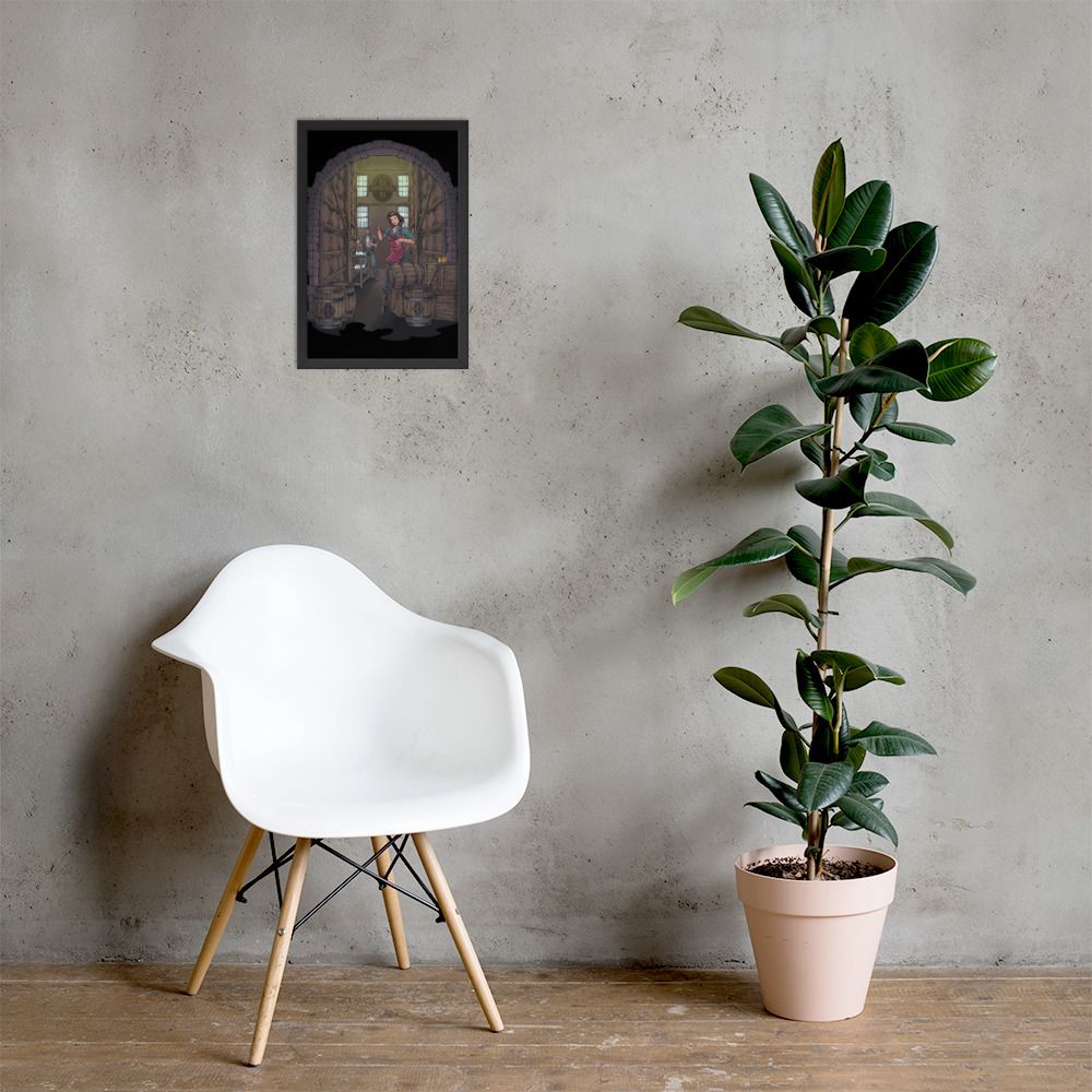 Framed Print "51"