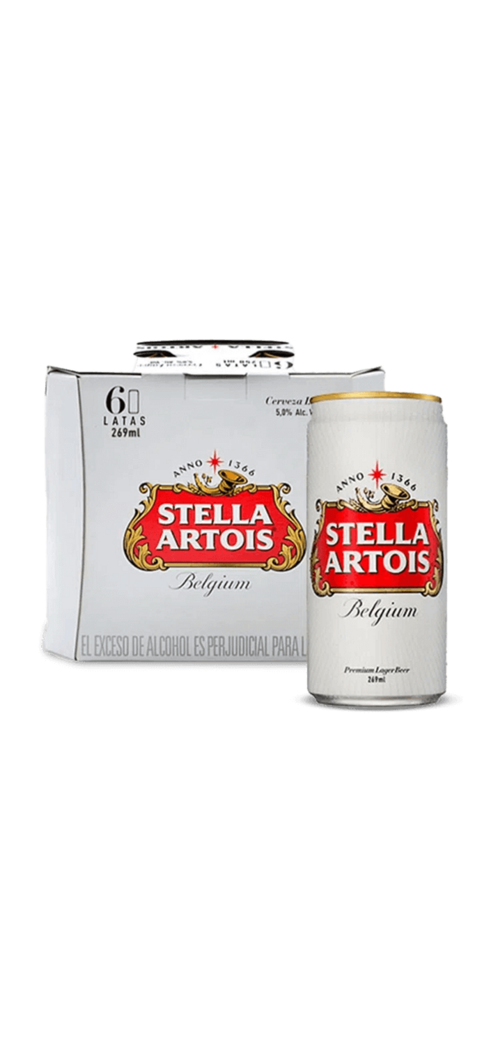 STELLA ARTOIS LATA X 24