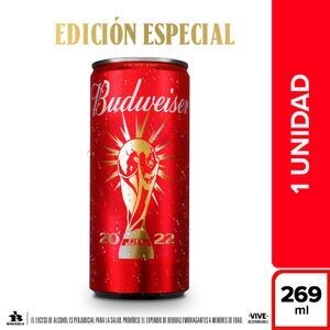 BUDWEISER LATA 269 ML X 24