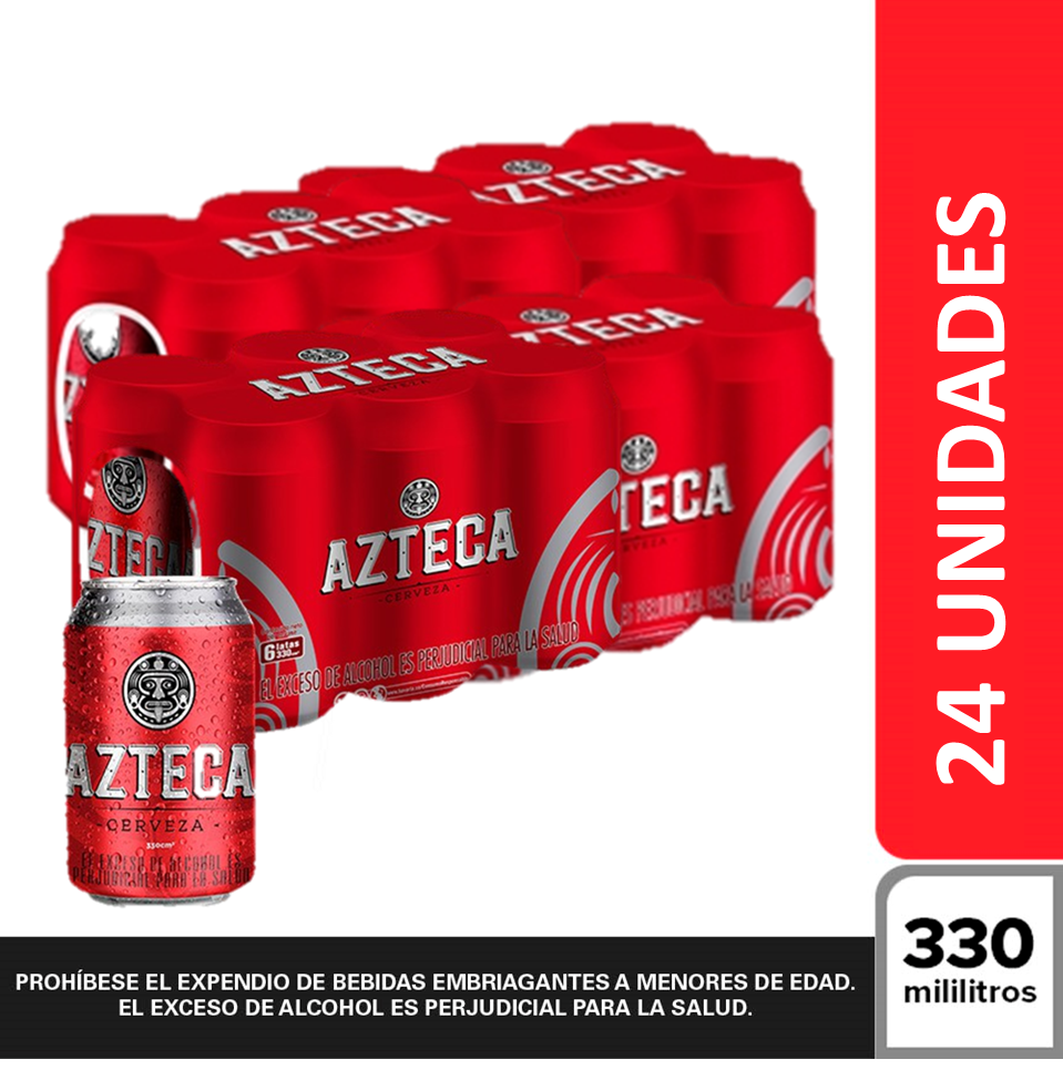 Azteca 330 bandeja 24 unidades