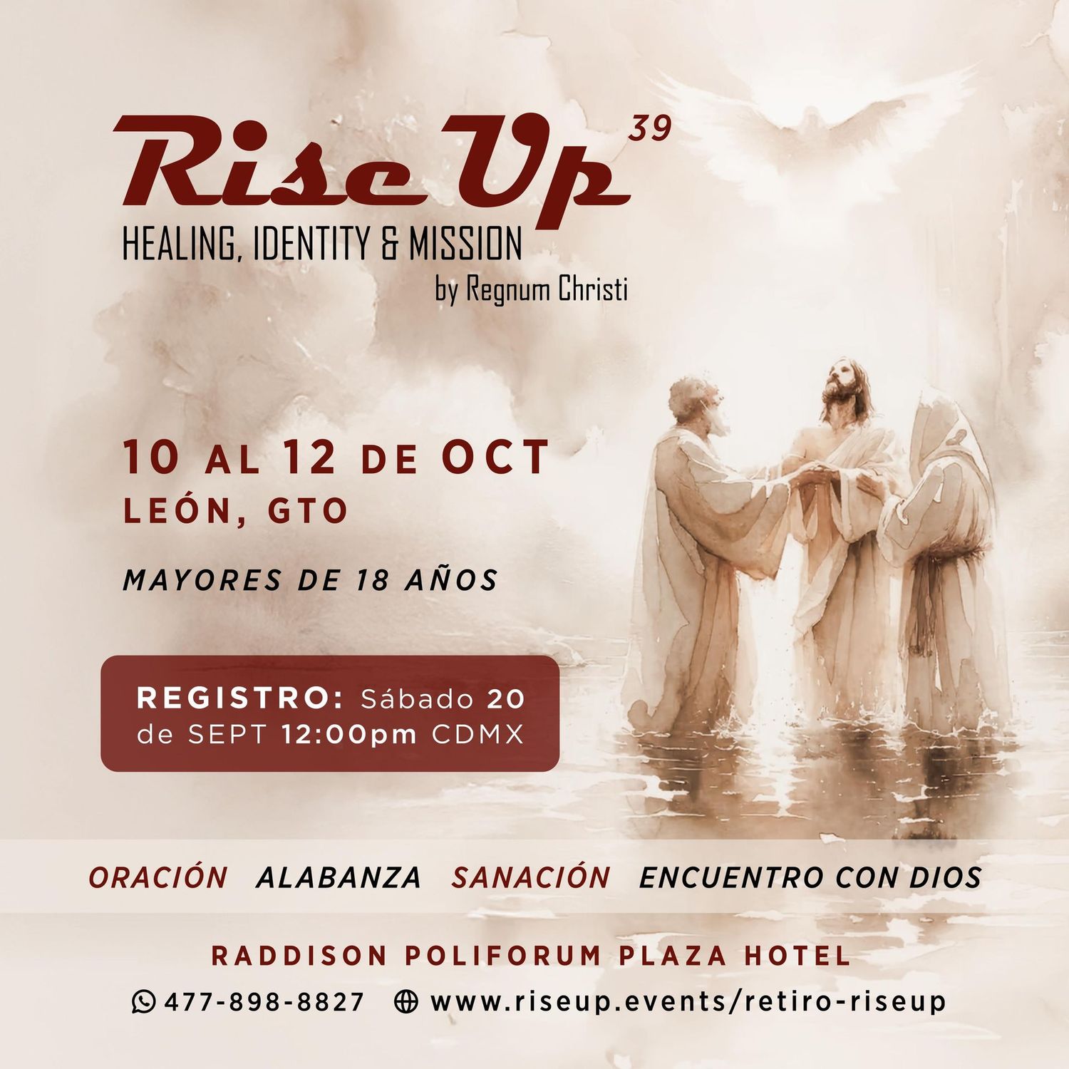 Retiro Rise Up 39 - Hospedaje