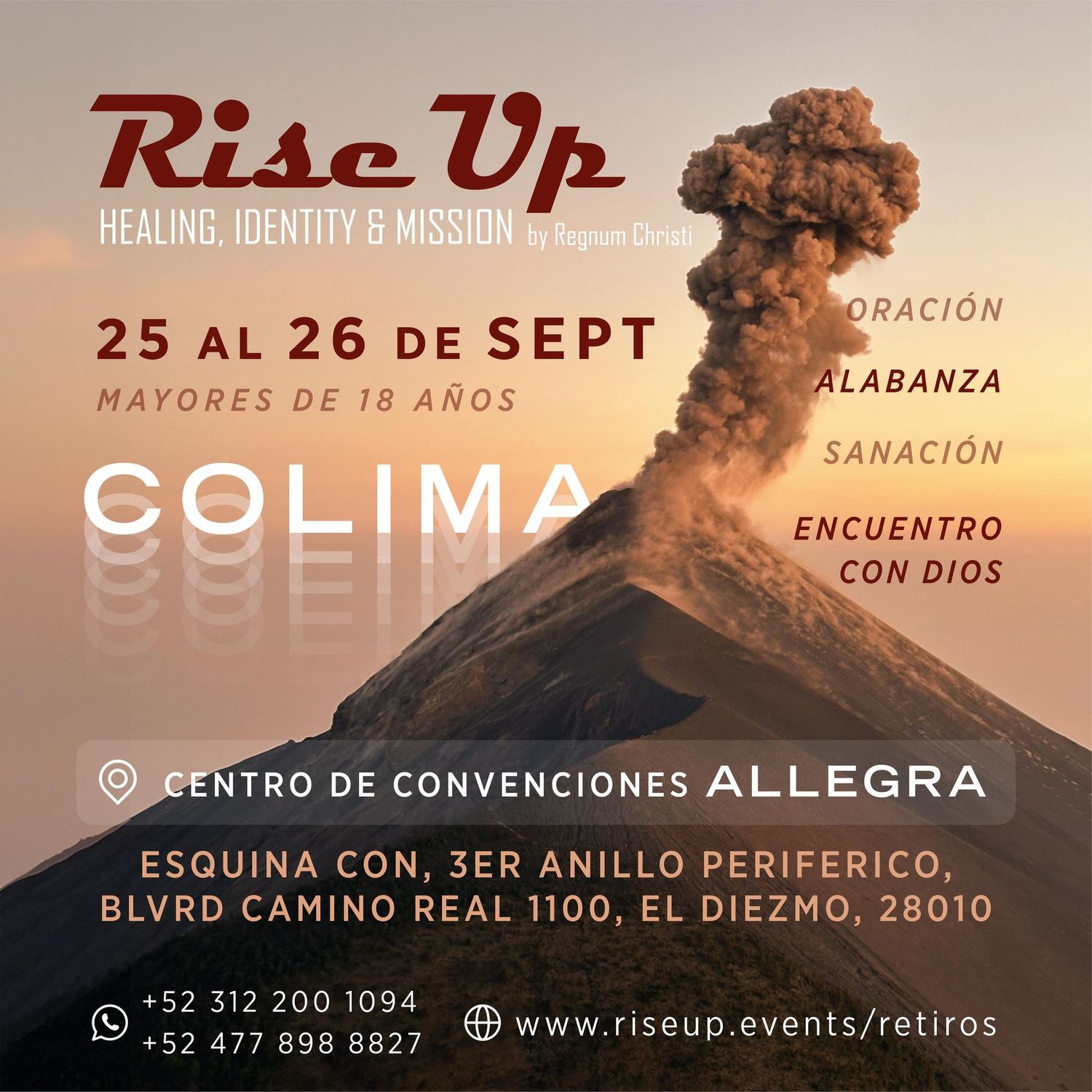 Retiro Rise Colima - Sin Hospedaje