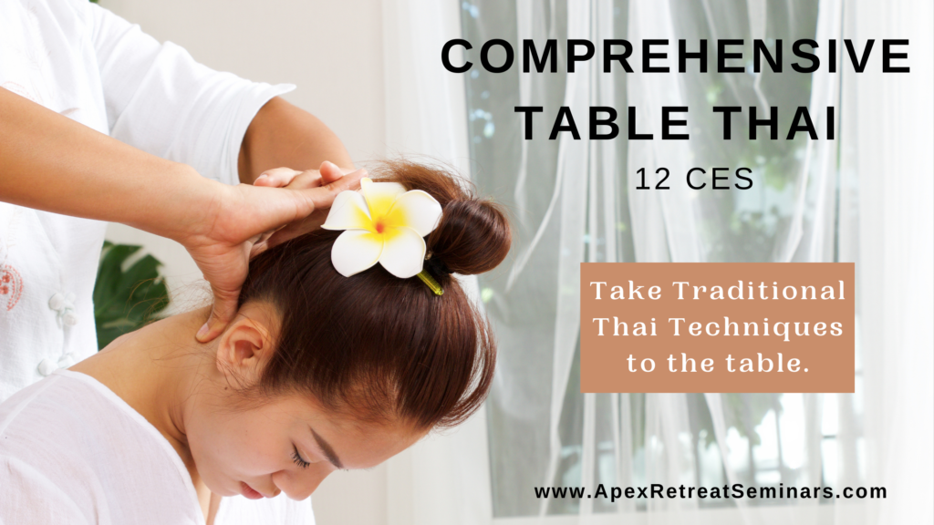 Comprehensive Table Thai Massage