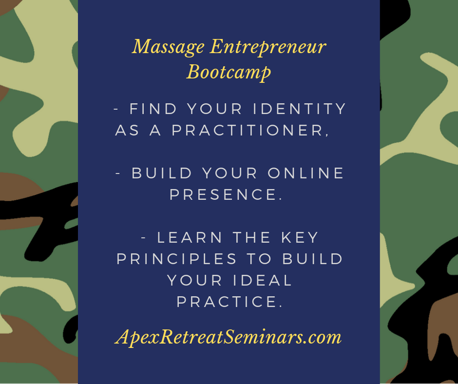 Massage Entrepreneur Bootcamp
