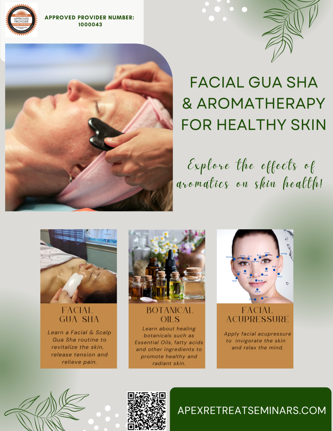 Facial Gua Sha & Aromatherapy for Healthy Skin