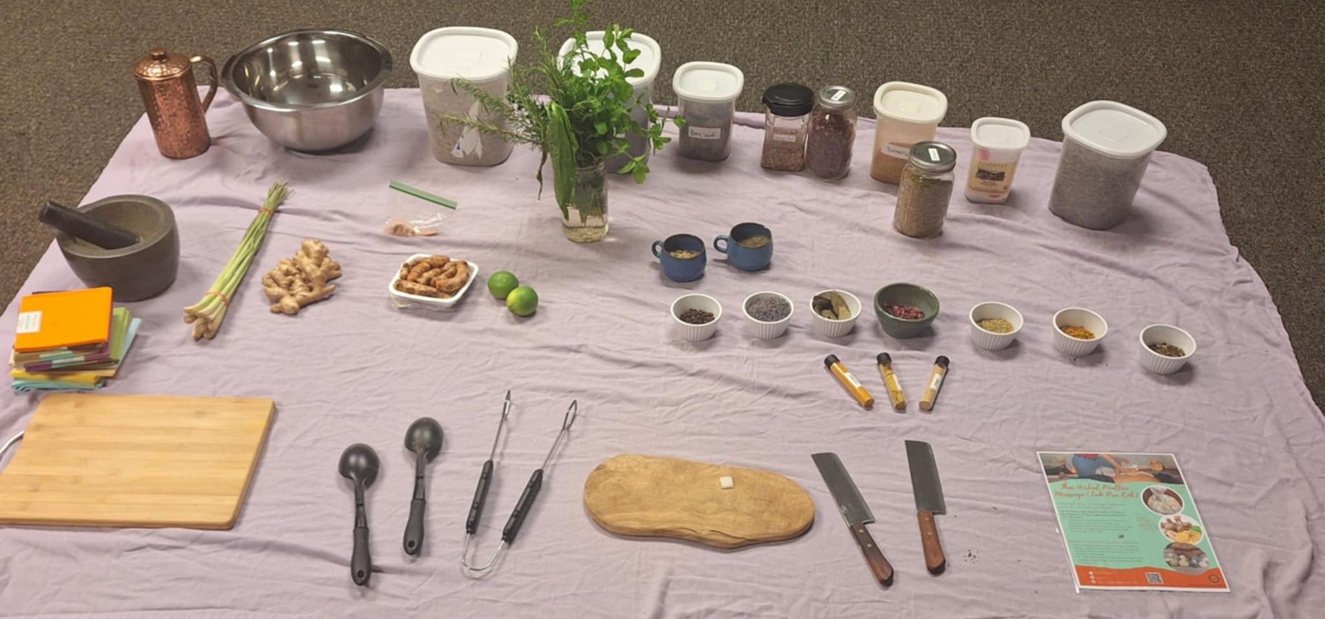 Thai Herbal Poultice Massage (Luk Pra Kob)