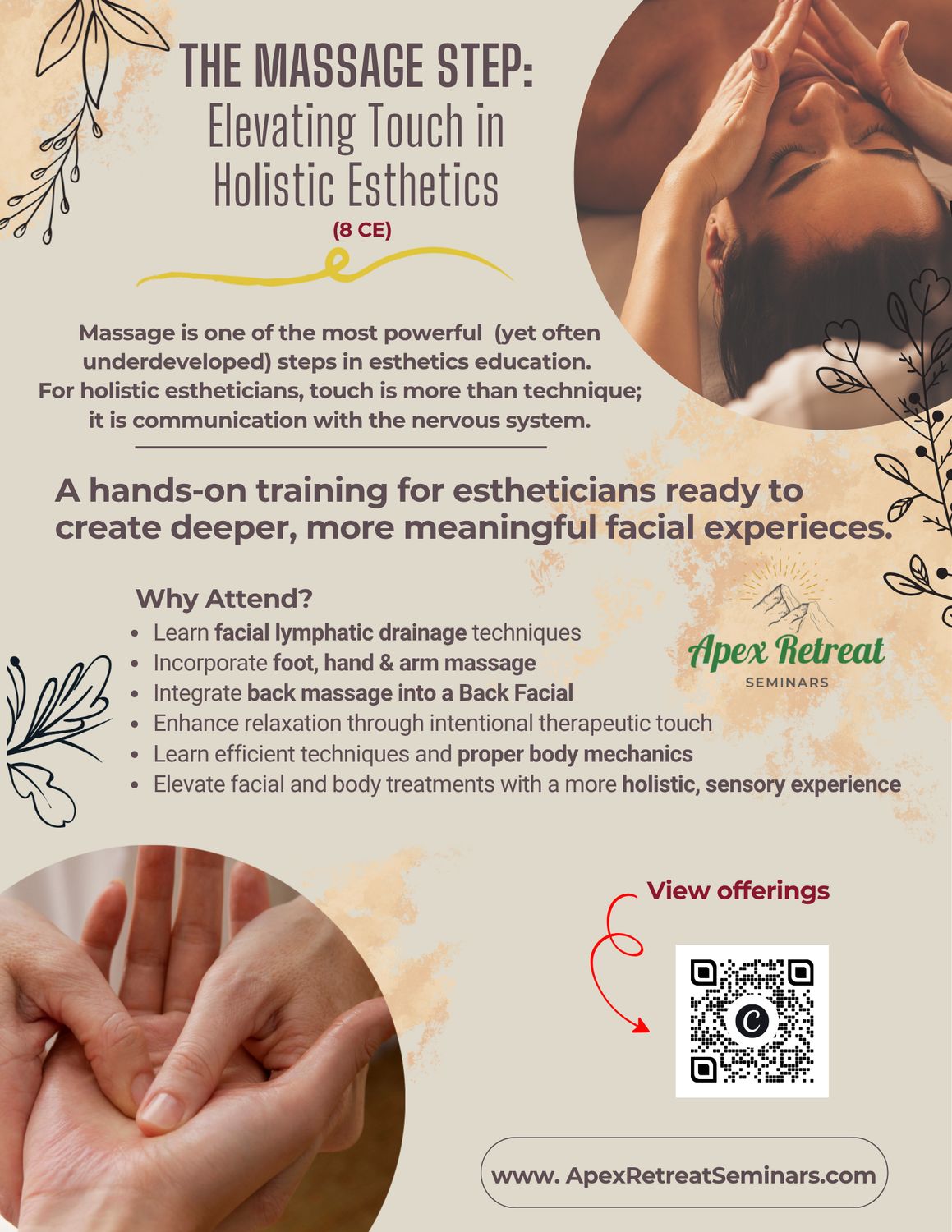 THE MASSAGE STEP: Elevating Touch in Holistic Esthetics