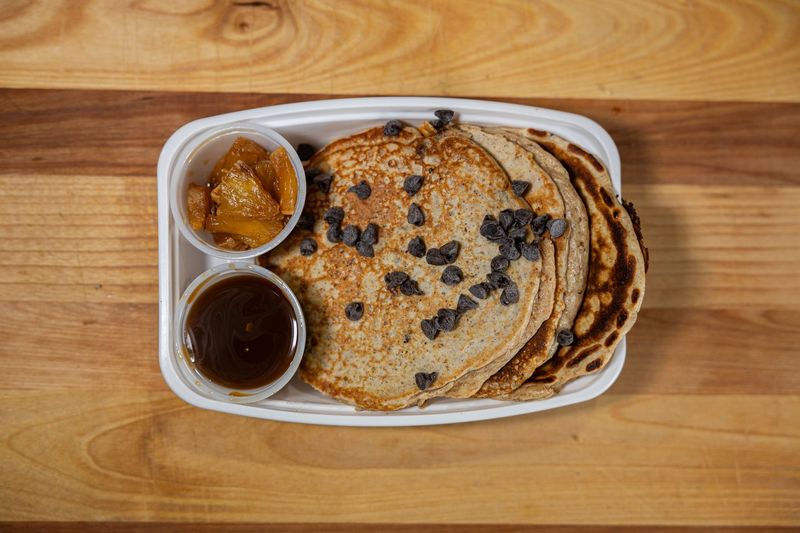 PINEAPPLE CHOCOLATE PANCAKES