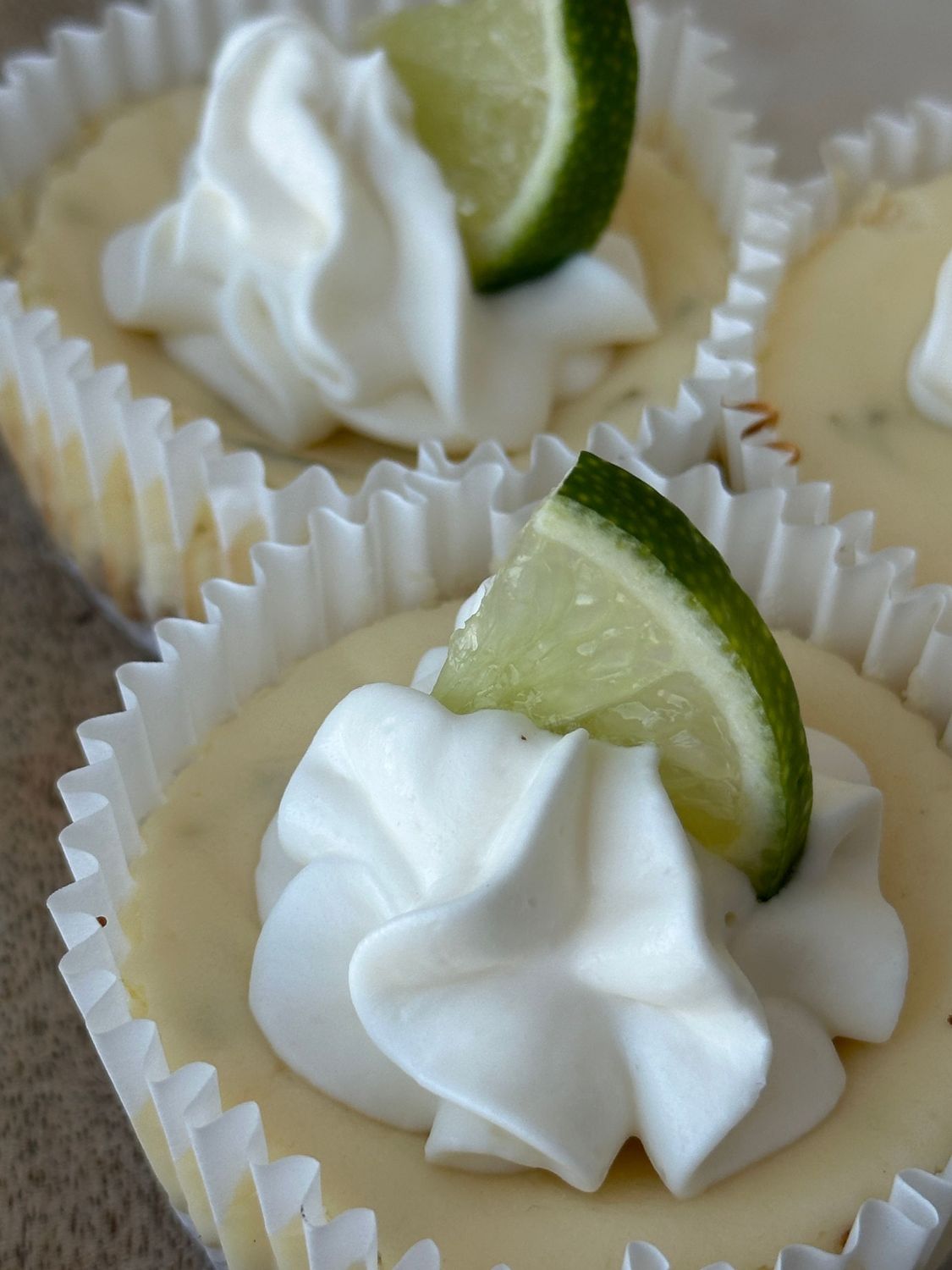 Mini Key Lime Pie Cheesecake (QTY 6)