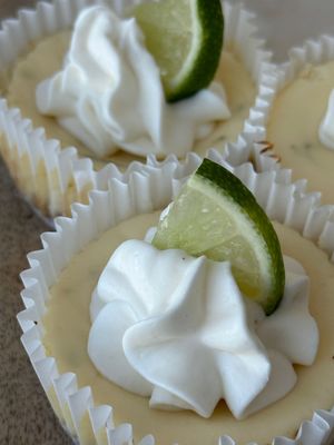 Mini Key Lime Pie Cheesecake (QTY 6)