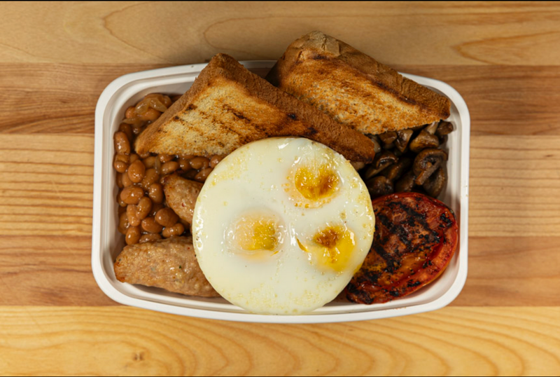 Proper Full English Breakfast (DF)(GF without protein toast)