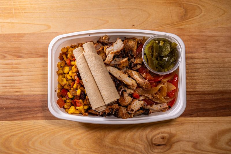 DS Fajita Bowl (DF)  (GF without protein wrap)