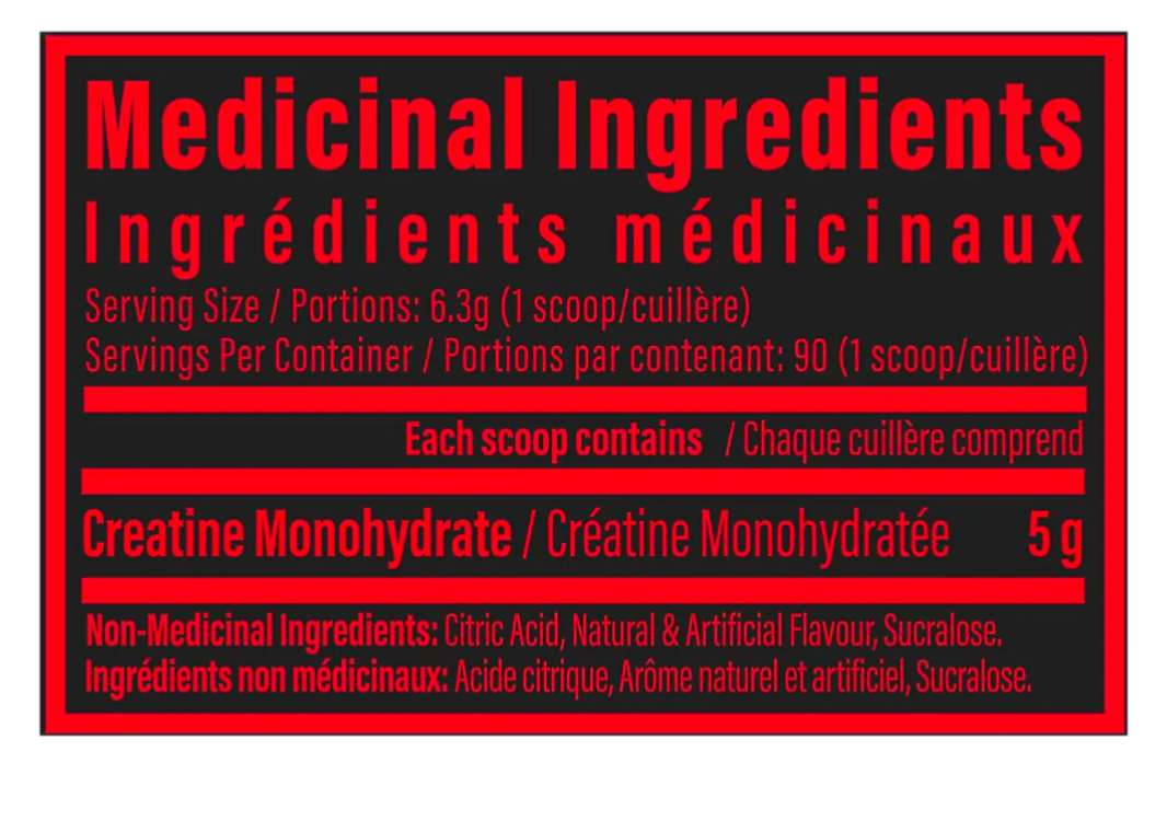 Creatine Monohydrate- Blue Slushie