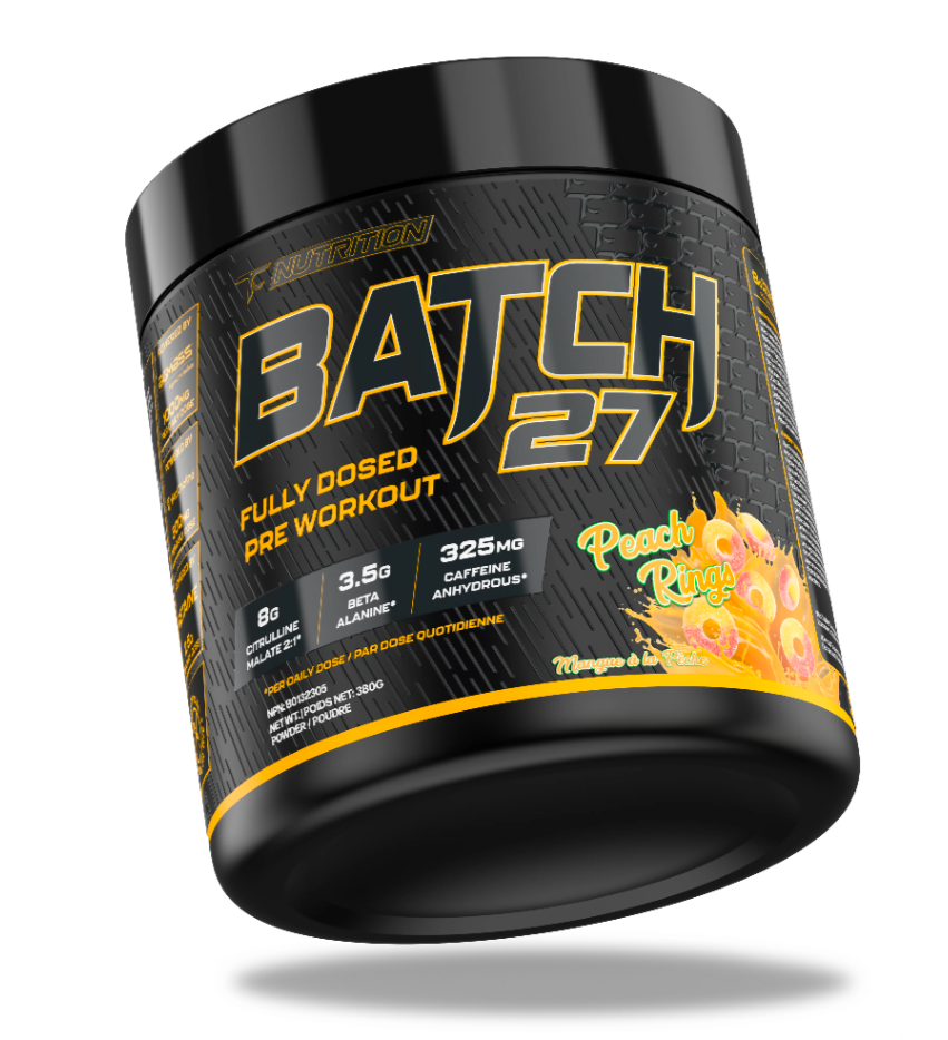 Batch 27 Pre Workout -Peach Rings