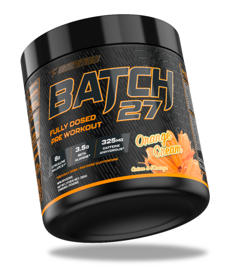 Batch 27 Pre Workout -Orange Cream