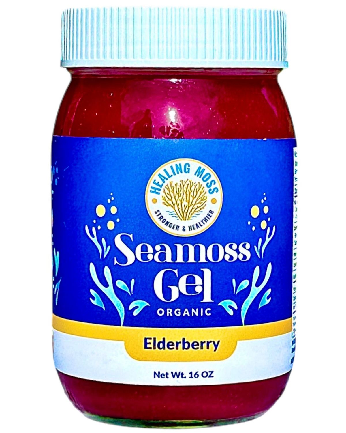 Sea Moss Gel ELDERBERRY 16 oz