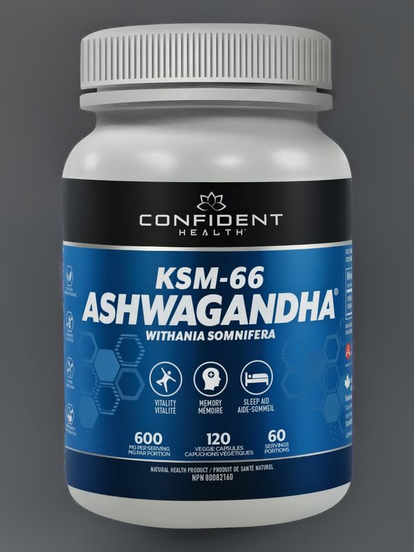​Confident Health KSM-66® Ashwagandha