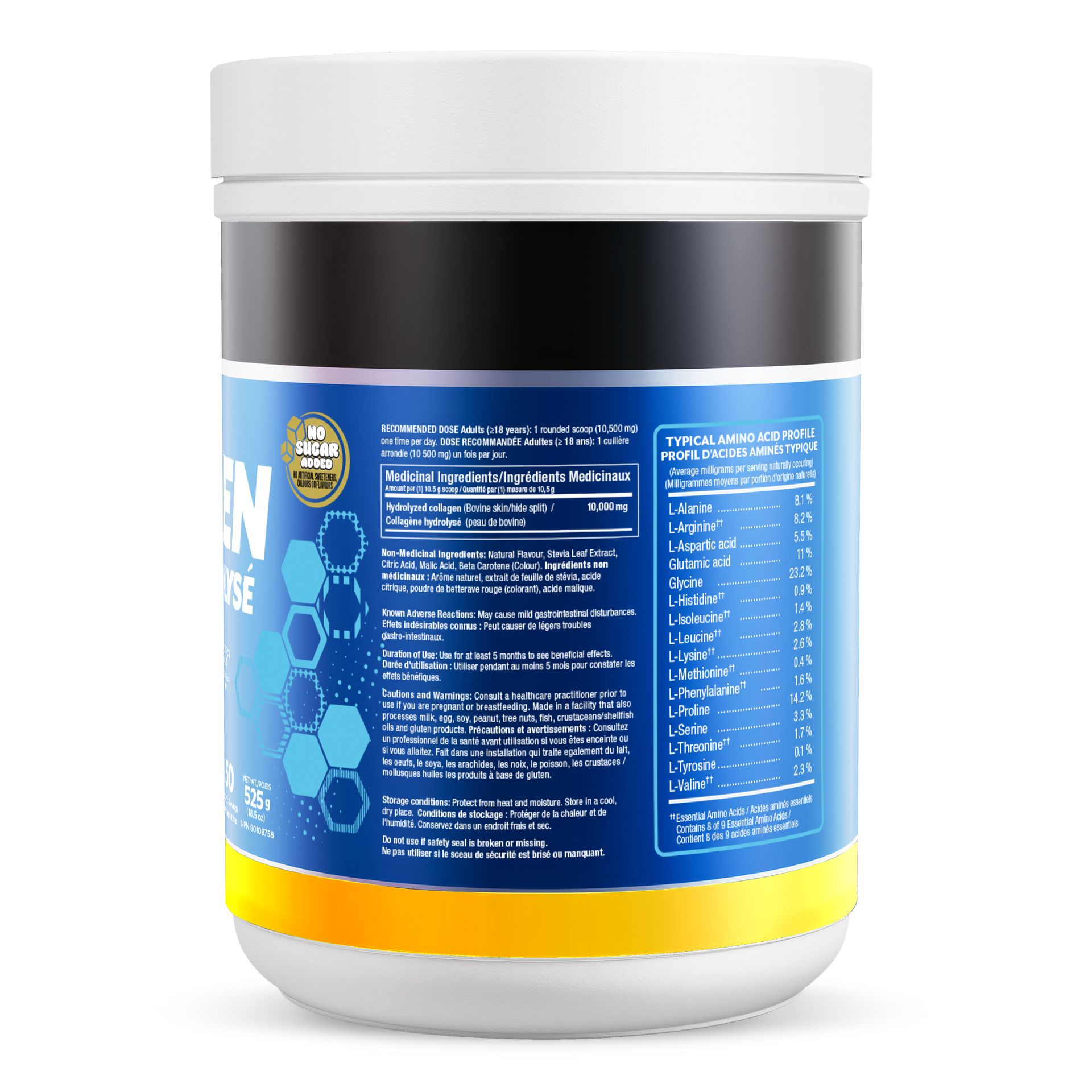 ​Confident Health Hydrolyzed Collagen - Citrus Splash