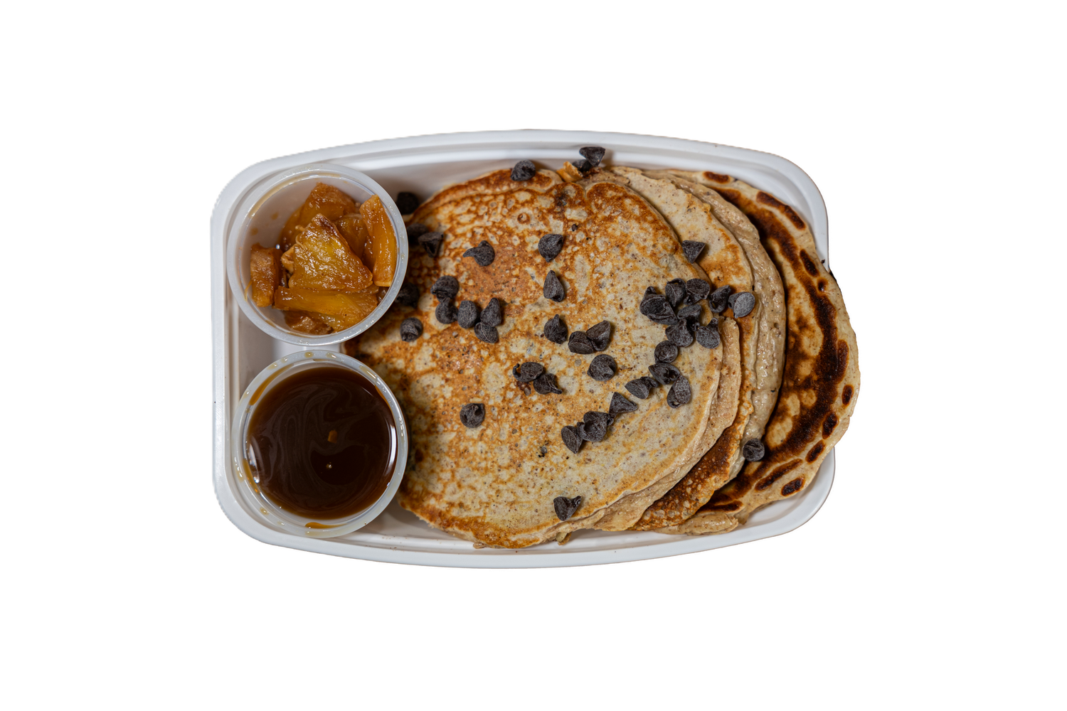 PINEAPPLE CHOCOLATE PANCAKES