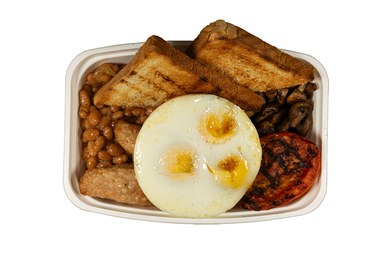 Proper Full English Breakfast (DF) (GF without protein toast)