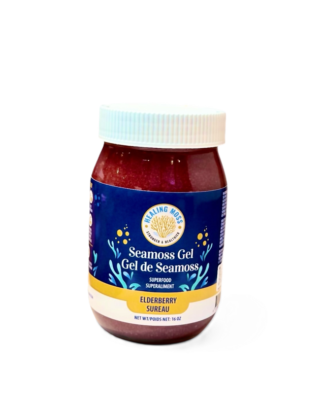 Sea Moss Gel ELDERBERRY 16 oz