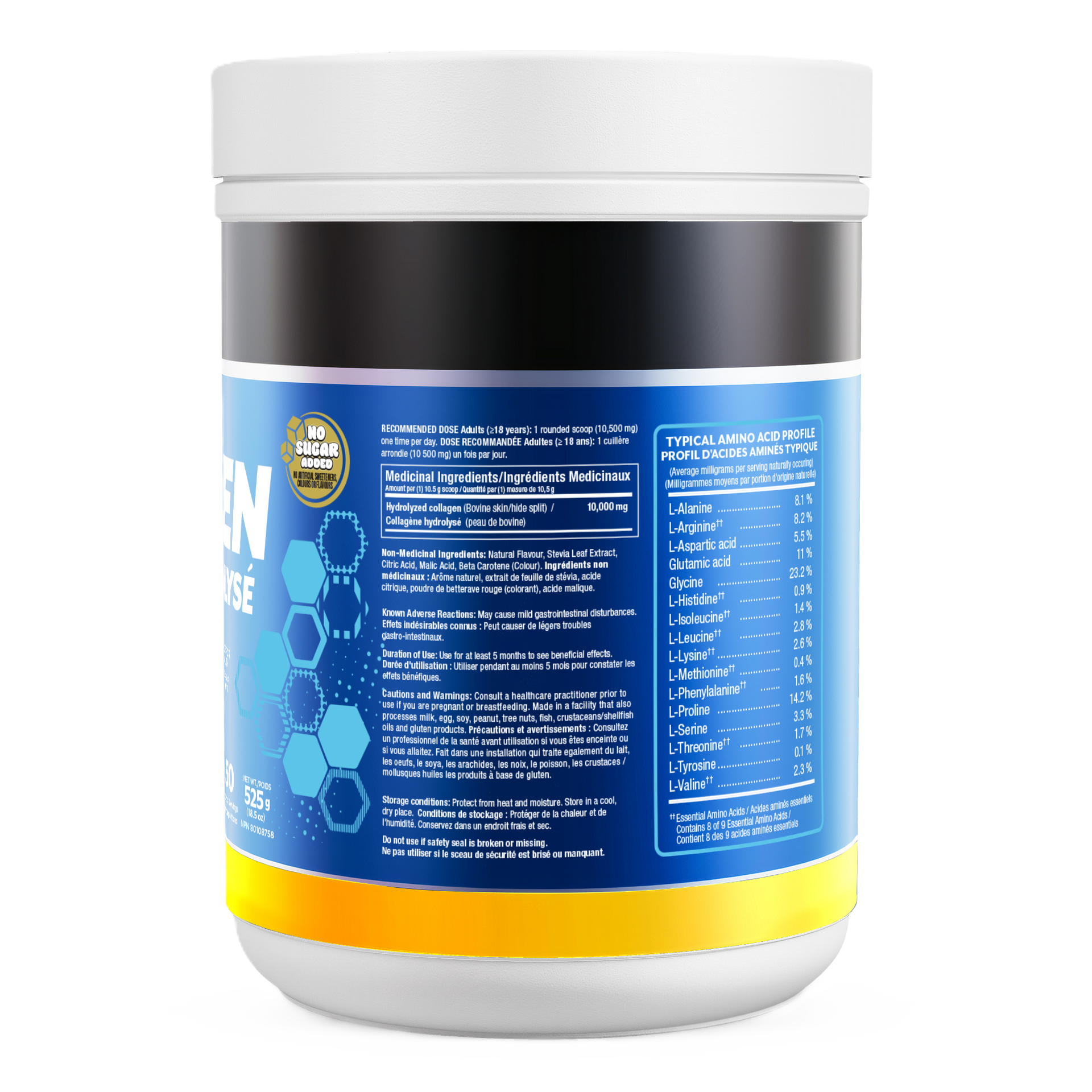 ​Confident Health Hydrolyzed Collagen - Citrus Splash