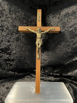 Wooden INRI Crucifix
