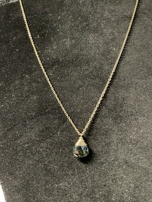Moldavite Necklace 18”