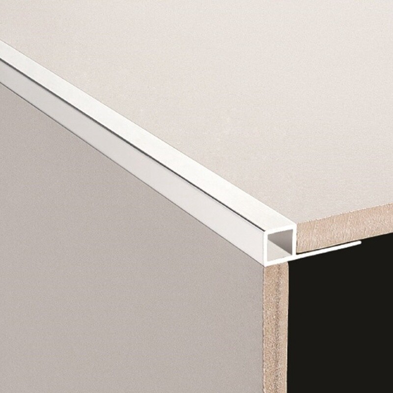 3 Metre Aluminium Angle - Box Square Edge