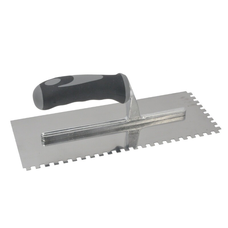 TROWEL S/STEEL - ADHESIVE 6MM WITH RUBBER HANDLE