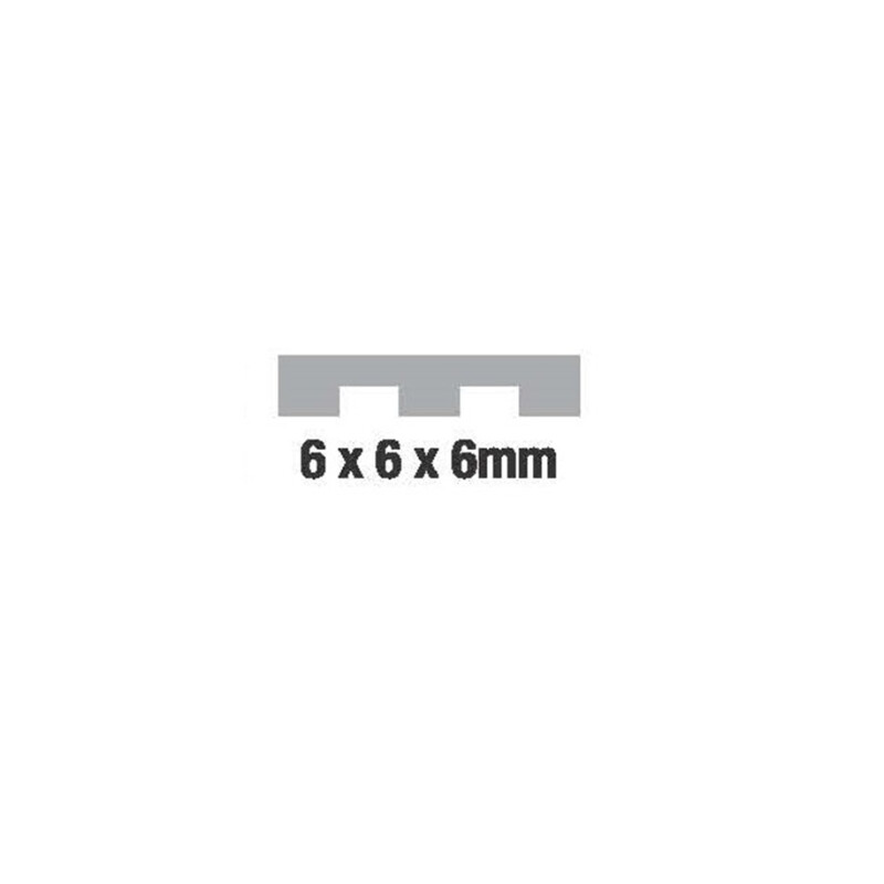 TROWEL S/STEEL - ADHESIVE 6MM WITH RUBBER HANDLE