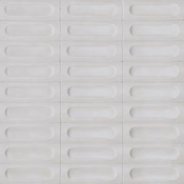 Arriva Decor 3D, Colour: Bianco, Size: 50 x 150