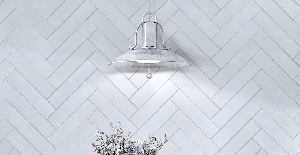 Scarlet, Colour: White, Finish: Gloss, Size: 60 x 240