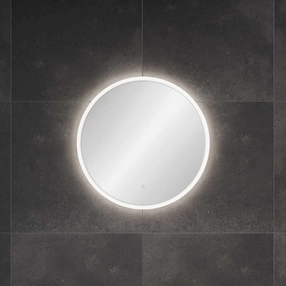 Sansa Round LED Mirror, Size: 600mm