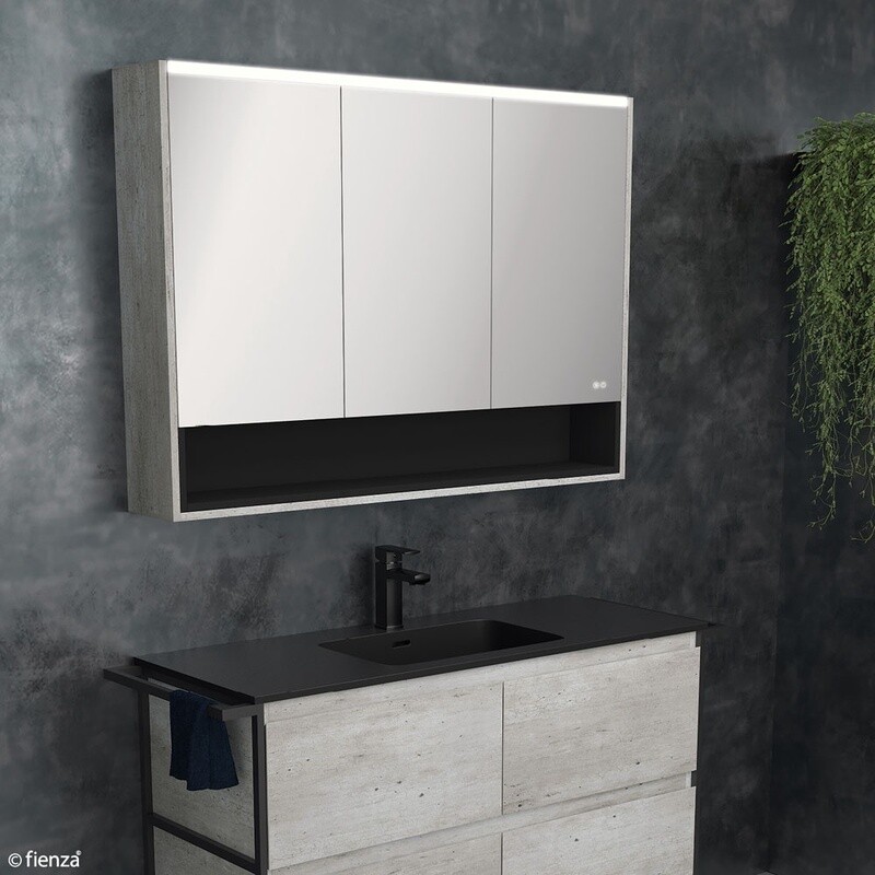 LED Mirror Cabinets WITH DISPLAY SHELF