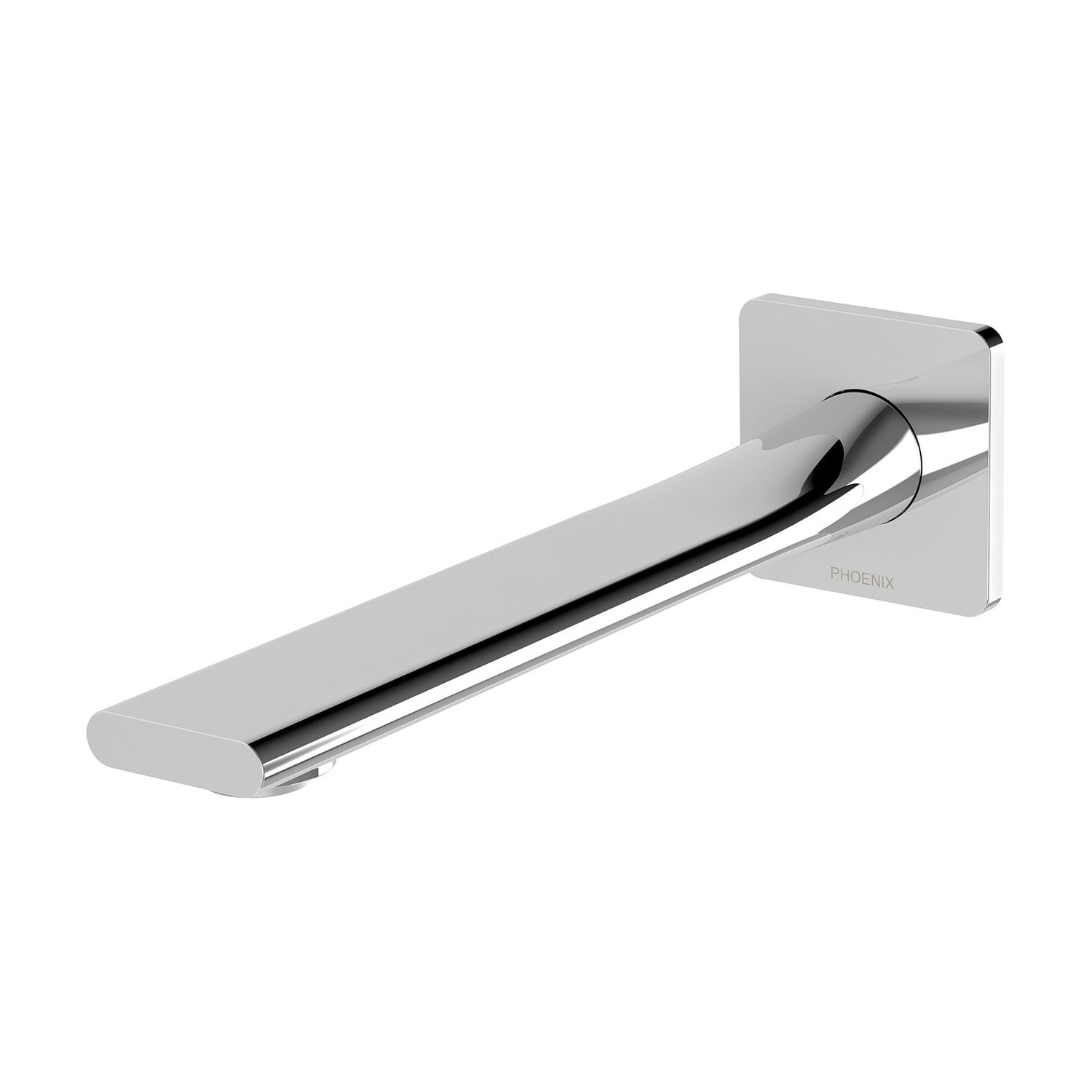 Teel Wall Outlet 200mm, Colour: Chrome, Type: Bath