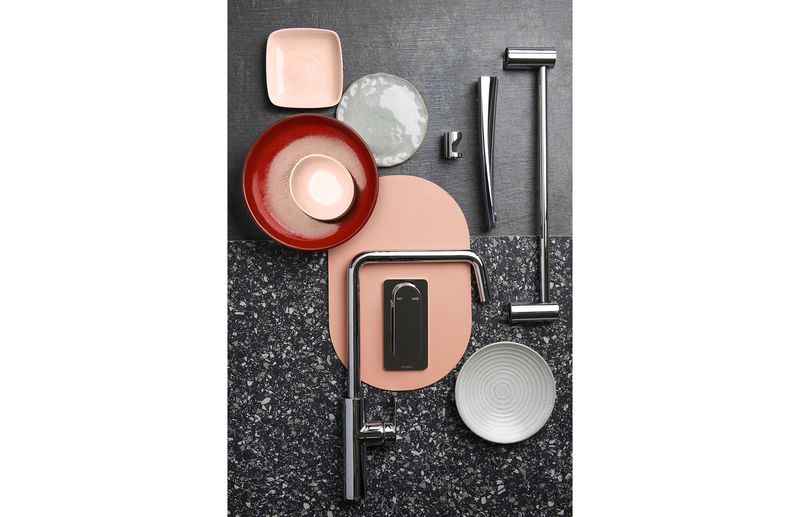 Mekko Sink Mixer 190mm Squareline