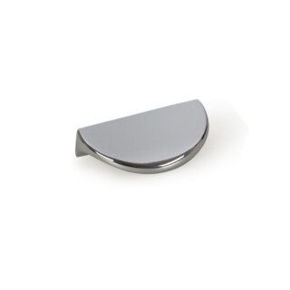 Timberline Cabinet Handles - Solid Lip, Finish: Chrome, Option: With Timberline Vanity, Size: 50mm