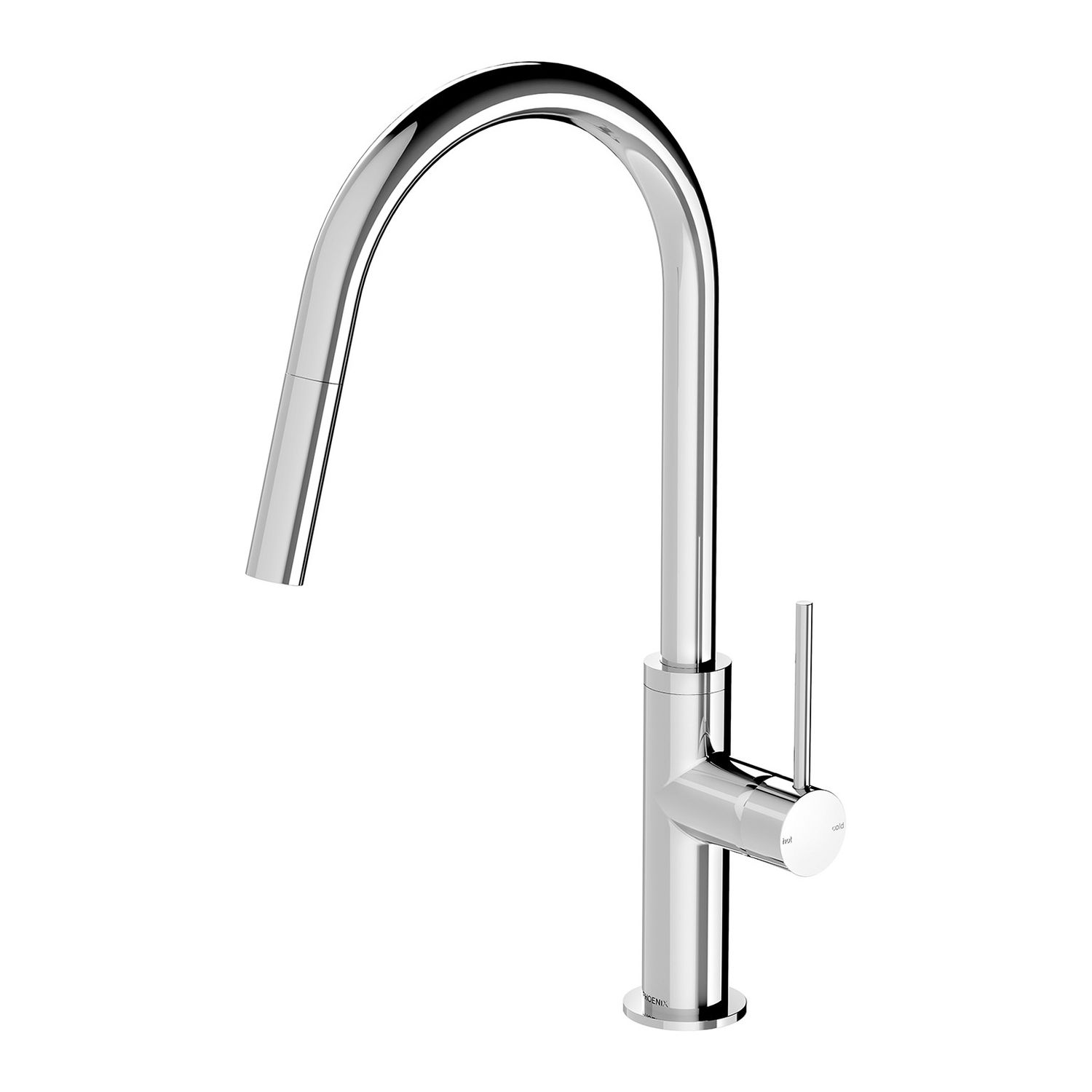 Vivid Slimline Pull Out Sink Mixer, Colour: Chrome