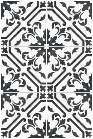 Braga B&amp;W, Colour: Fiore, Size: 200x200