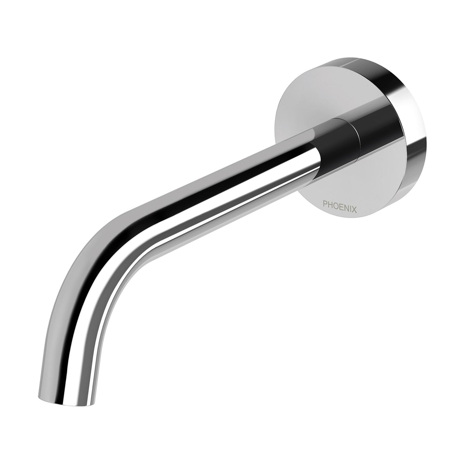 Vivid Slimline Plus Wall Basin / Bath Outlet 180mm, Colour: Chrome