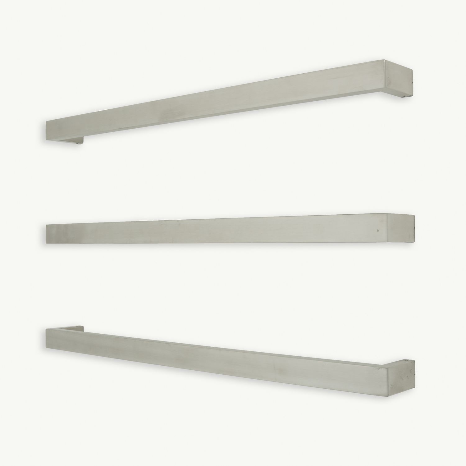 Low Voltage Single Square Bar, Colour: Mirror Polished, Size: 650mm