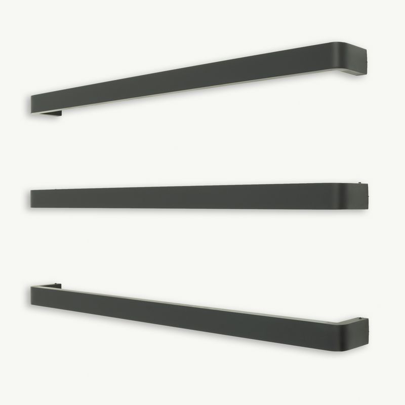 Vail Heated Single Square Bar with Rounded Ends