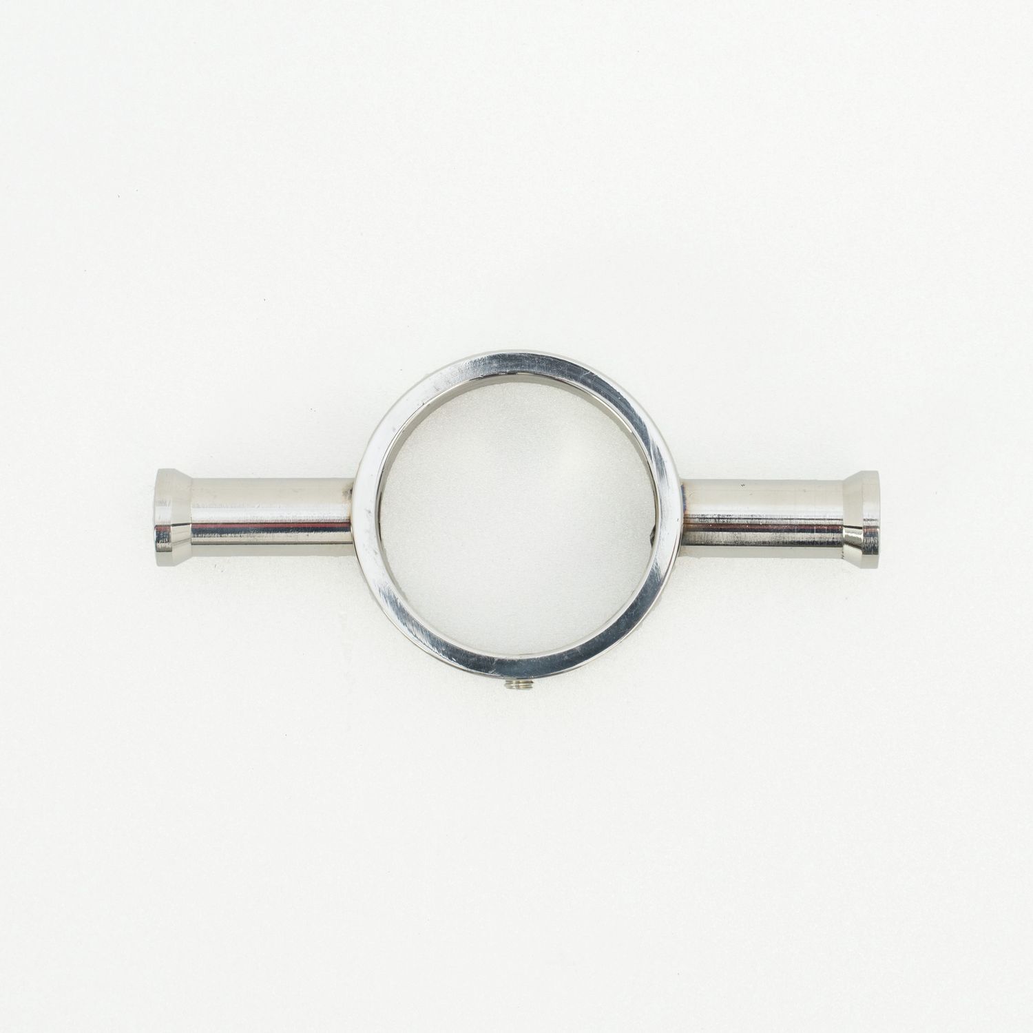 Ring Hook Accessory for Round Vertical Rails, Colour: Mirror Polished