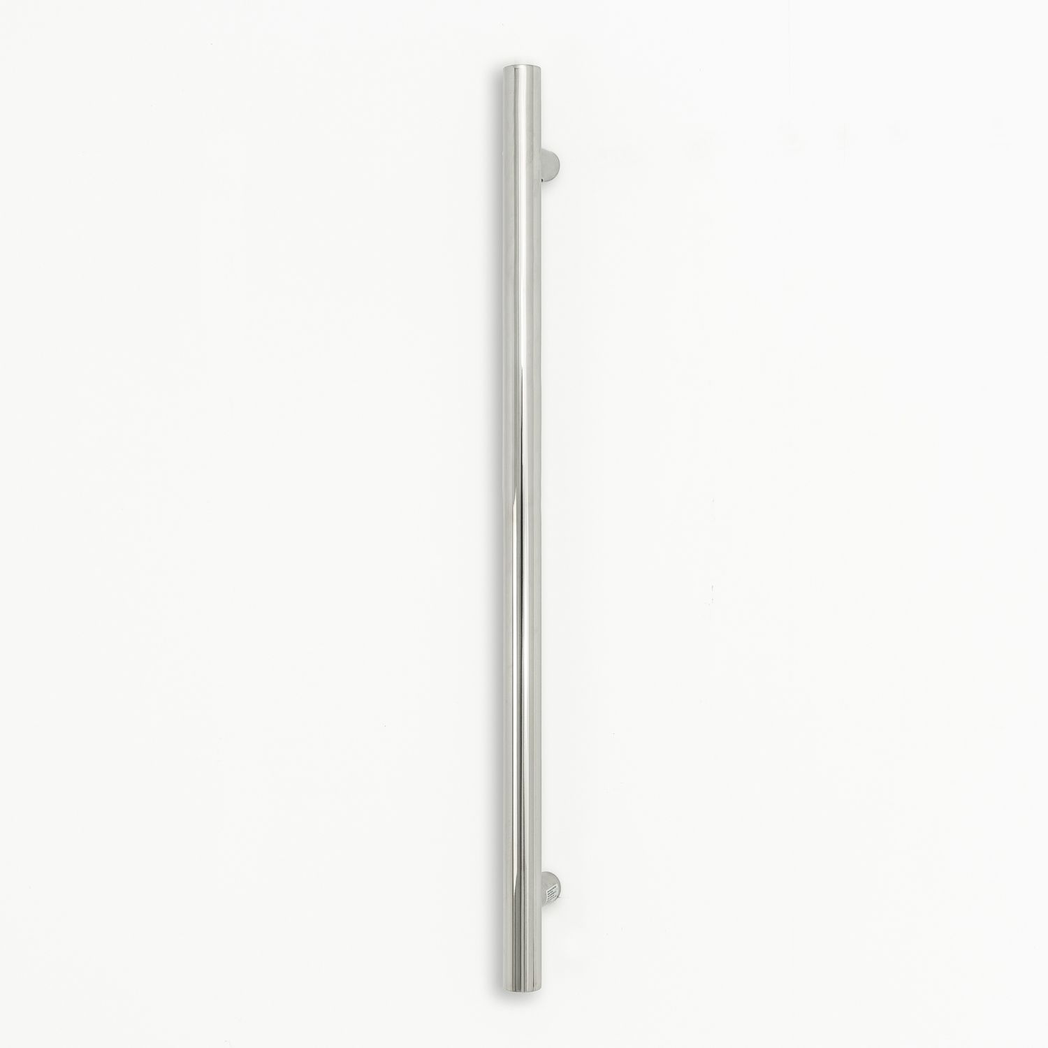 Heated Vertical Towel Rail, Colour: Mirror Polished