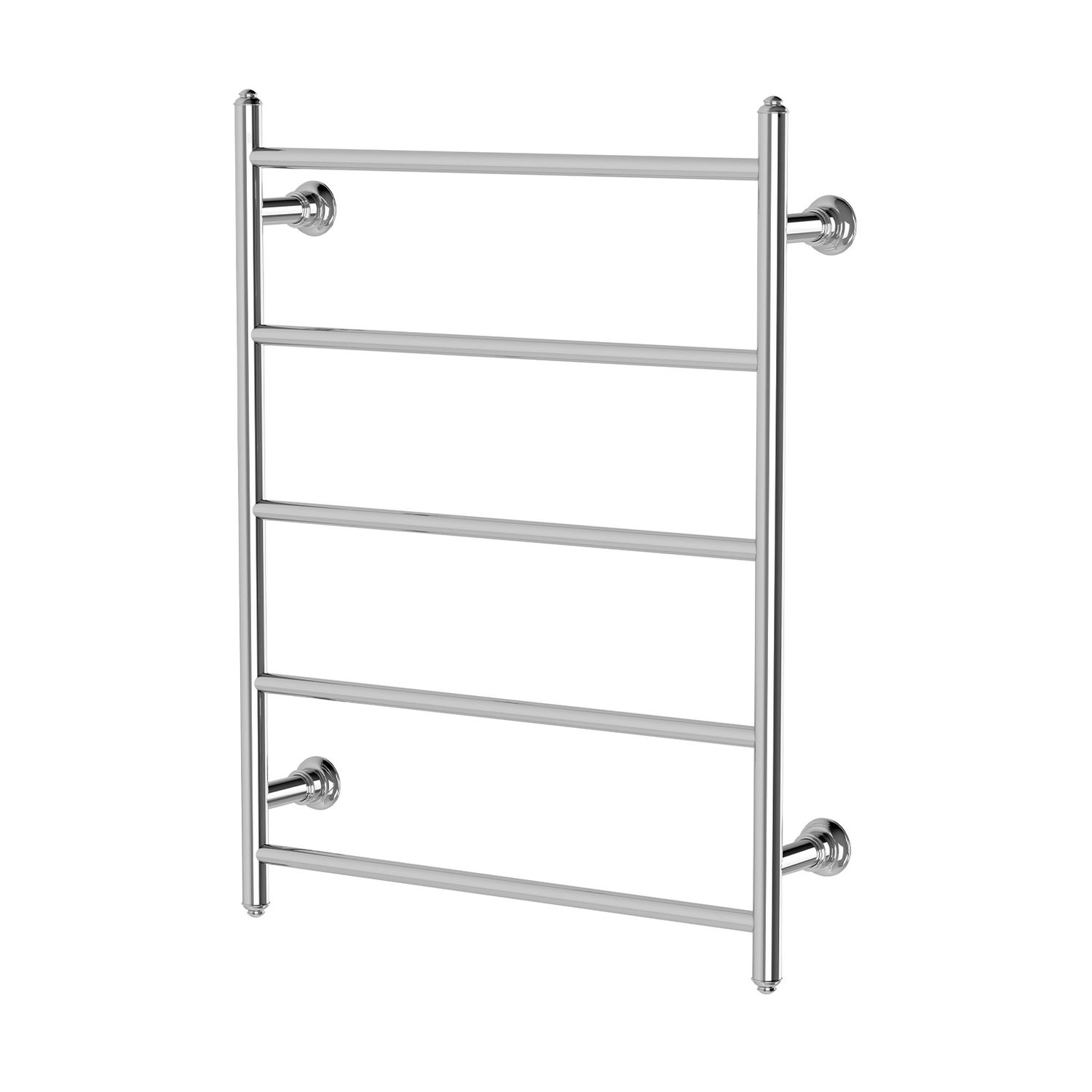 Cromford Heated Towel Ladder 550mm x 750mm, Colour: Chrome